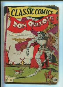CLASSIC COMICS #11 (2.0) DON QUIXOTE 1ST PRINT