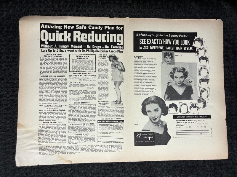 1956 PATSY WALKER IN MISS AMERICA #76 GD+ 2.5 Atlas Comics COVER ONLY