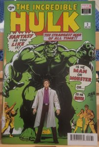 The Hulk #3 (770) (Marvel Comics March 2022) Nakayama Homage Variant