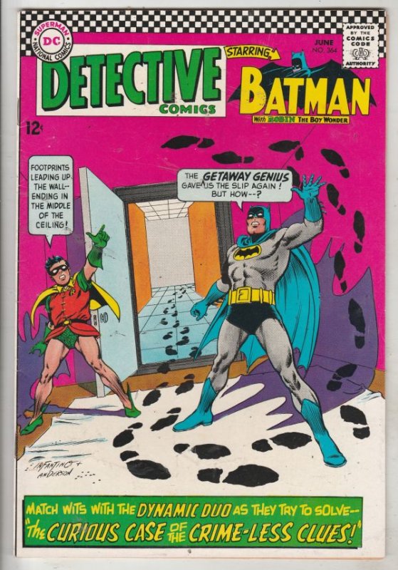 Detective Comics #364 (Jun-67) NM- High-Grade Batman