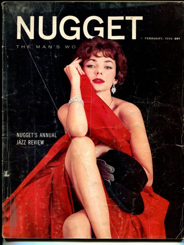 Nugget  2/1959-special jazz issue-cheese cake-G/VG