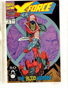 X-Force # 2 NM Marvel Comic Book X-Men Deadpool Cable Domino Wolverine J330