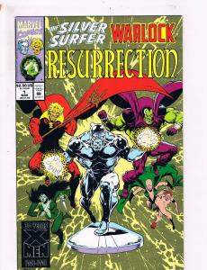 Silver Surfer & Warlock Resurrection # 1 VF/NM Marvel Comic Books Infinity!! SW7