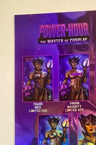 Power Hour #2 Preview Black Ops Master of Cosplay Foil Cover 5 of 20