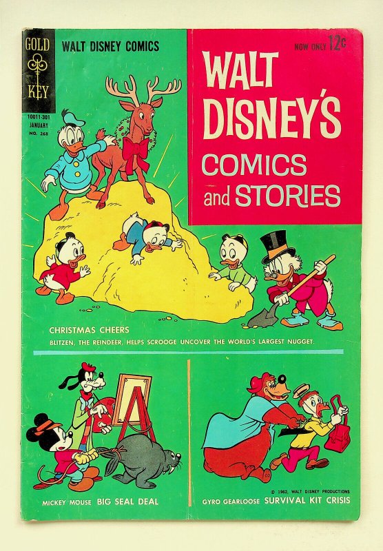 Walt Disney's Comics and Stories Vol. 23 #4 (268) (Jan 1963, Gold Key) - Good