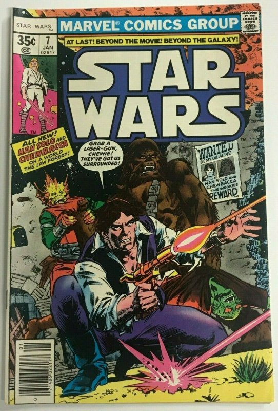 STAR WARS#7 VF 1977 MARVEL BRONZE AGE COMICS