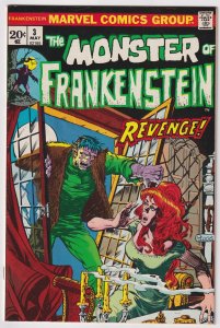 The Frankenstein Monster #3 (1973)