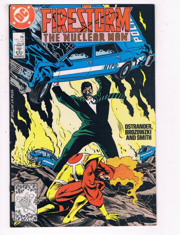 Firestorm The Nuclear Man #71 VF DC Comics Flash TV Comic Book 1988 DE21