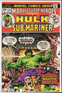 Marvel Super-Heroes #54 (1975) Hulk