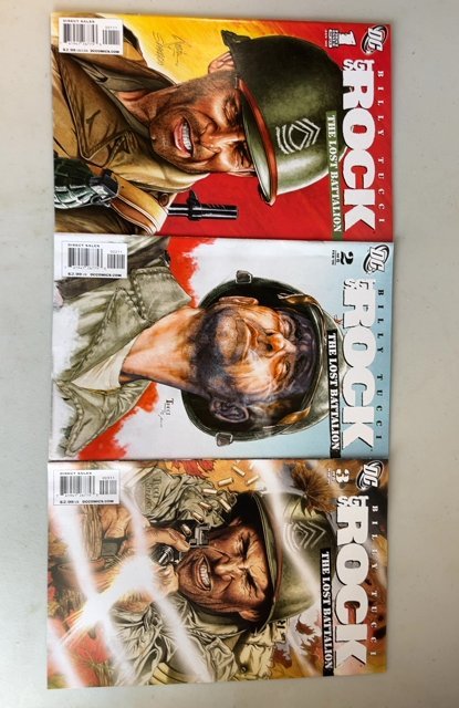 Sgt. Rock: The Lost Battalion #1-6 complete set NM! (2009)