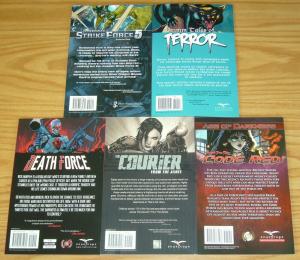 Lot of (5) Zenescope TPBs - grimm fairy tales - jurassic strike (value: $75.95)