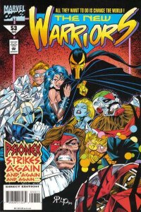 New Warriors (1990 series) #53, VF+ (Stock photo)