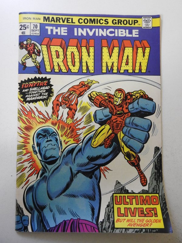 Iron Man #70 (1974) FN Condition! MVS intact!