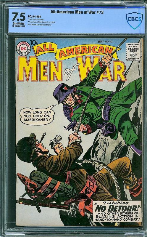 All-American Men of War #73 (DC, 1959) CBCS 7.5