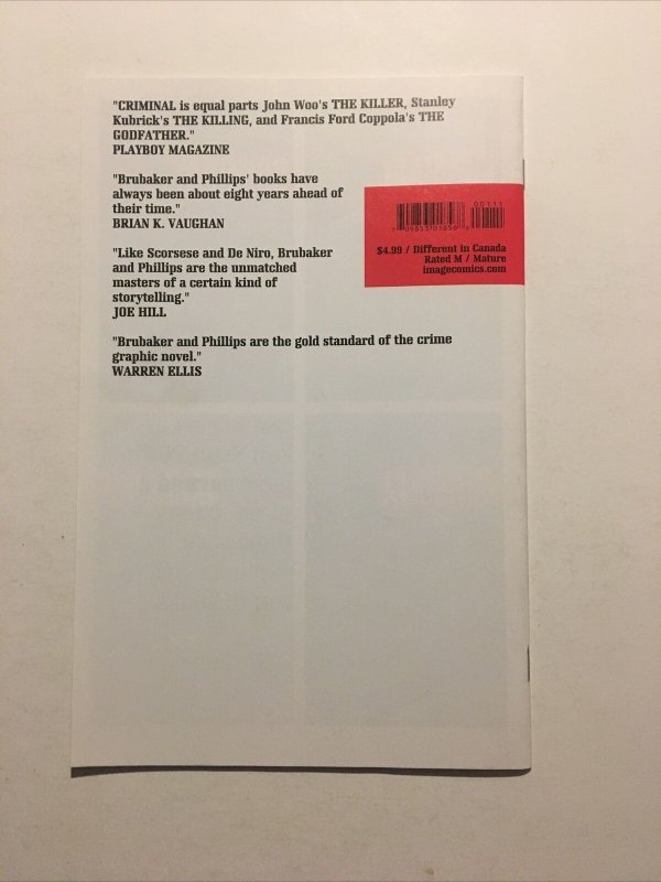 Criminal Special Edition Ed Brubaker Sean Phillips 2015 Image Coming to Amazon