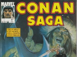 Conan Saga #  Representing 2 stories from Marvel's Savage Sword of Conan .