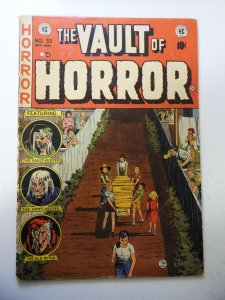 Vault of Horror #33 (1953) FR/GD Cond 2/3 book length cumulative spine split