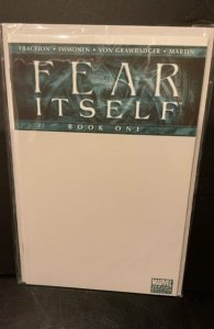 Fear Itself #1 Blank Cover (2011)