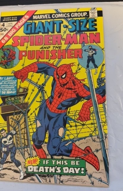 Giant-Size Spider-Man #4 (1975)Spider-Man vs the punisher