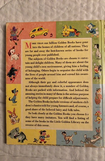 Cinderella, little golden book, 1950,