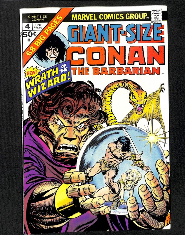 Giant-Size Conan #4 VF+ 8.5 White Pages