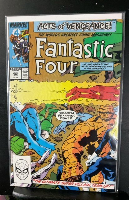 Fantastic Four #336 Direct Edition (1990)