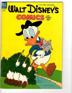 Walt Disney's Comics & Stories # 157 VF Golden Age Dell Comic 1953 Donald JL14