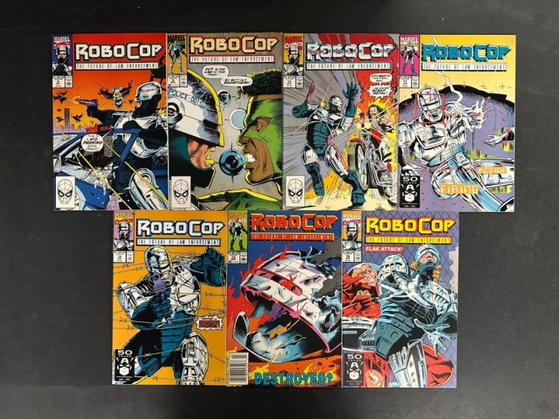 Robocop (1990-93) VF (8.0) Lot of 27