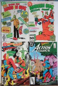 Keith Giffen Signed Comics Ambush Bug Superman Lot of 4Diff Hilarious Situations