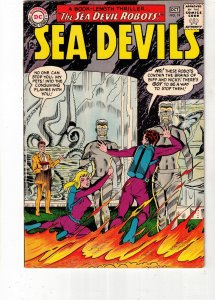 Sea Devils #19 (1964) PRICE DROP! Sea Devil's Robots key! VF/NM UTAH CER...