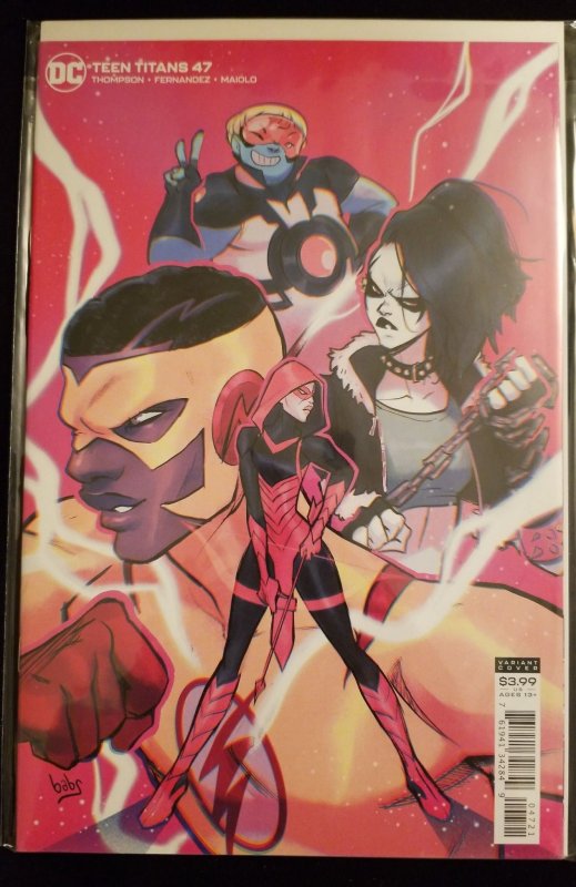 Teen Titans #47 Tarr Variant Cover (2021) nm