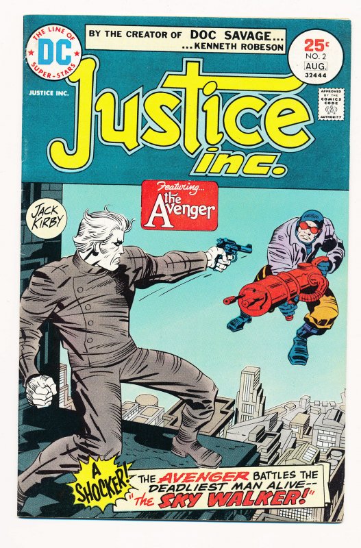 Justice Inc. (1975) #1-4 FN/VF- Complete series