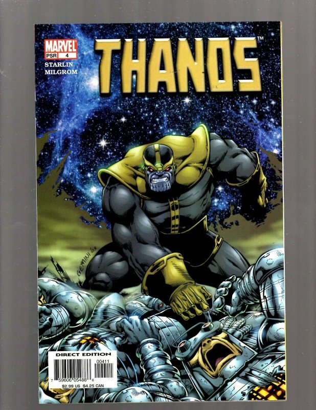 Lot Of 12 Thanos Marvel Comic Books # 1 2 3 4 5 6 7 8 9 10 11 12 Avengers J399