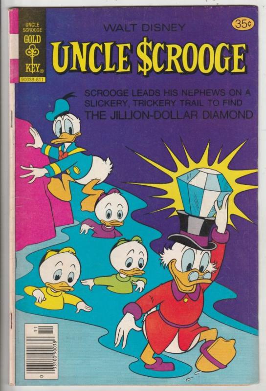 Uncle Scrooge, Walt Disney #158 (Nov-78) VG/FN Mid-Grade Uncle Scrooge