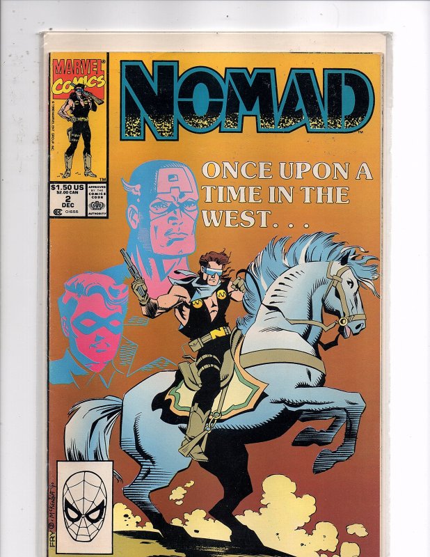 Marvel Comics (1990) Nomad #2 Fabian Nicieza Story James Fry III Art