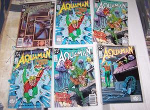 Aquaman #1 2 2 3 3 4 MINI SERIES  (Jun 1989, DC)