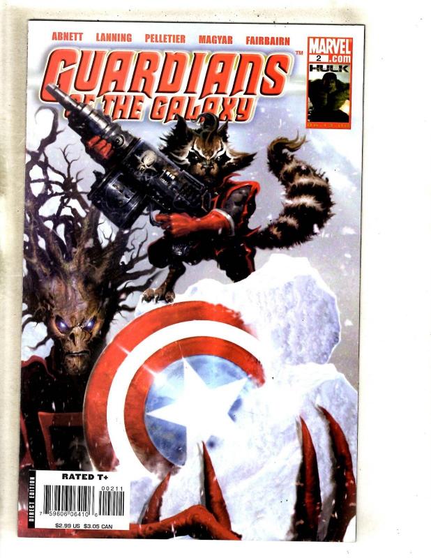 Lot Of 4 Guardians Of The Galaxy Marvel Comic Books # 2 3 7 14 Groot Rocket MF14