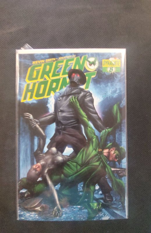 Green Hornet #8 Greg Horn Cover (2010)