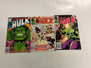 5 Incredible Hulk Marvel Comics books #225 251 267 312 316 45 TS4