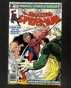 Amazing Spider-Man #217 Hydro-Man Sandman Team-Up!