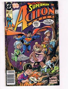 Action Comics #657 VF DC Comics Comic Book Stern Superman JLA Sept 1988 DE24