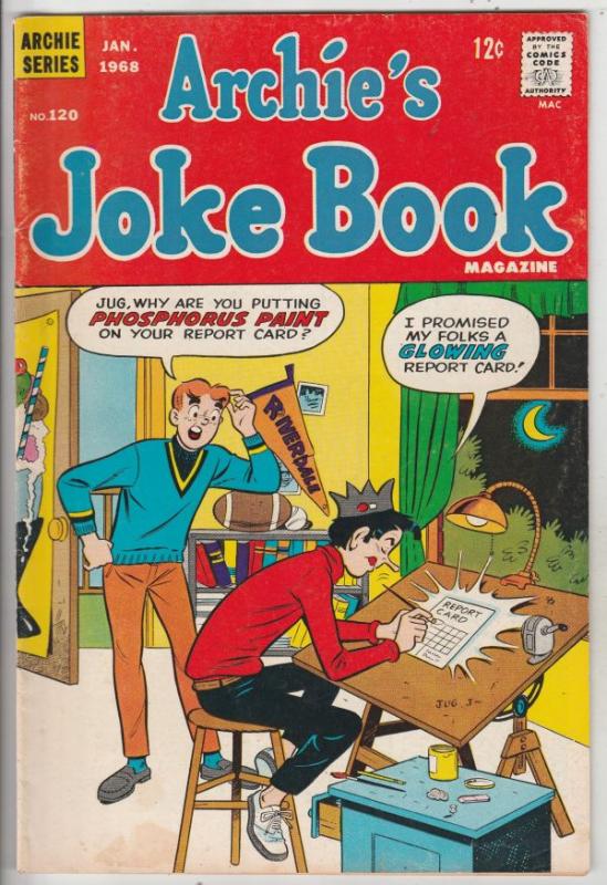 Archie's Joke Book #120 (Jan-68) FN/VF Mid-High-Grade Archie, Betty, Veronica...