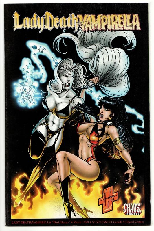 Lady Death Vampirella Dark Hearts #1 (Chaos!, 1999) VF