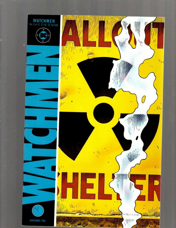 Watchmen Complete DC Comics LTD Series # 1 2 3 4 5 6 7 8 9 10 11 12 A. Moore SB5