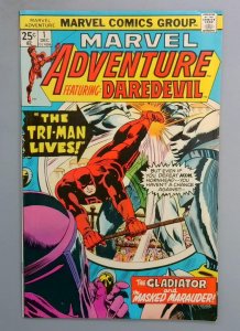 Marvel Adventure #1 VF Featuring Daredevil, Marvel Comics, 1975 SN1