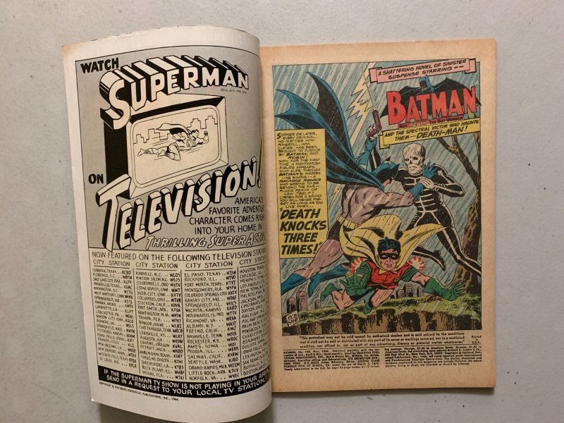 Batman #180 Death-Man returns again and again 6.0 (1966)