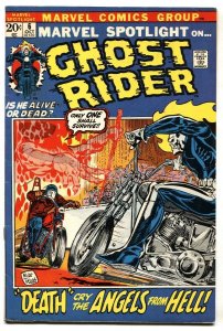 MARVEL SPOTLIGHT #6 comic book 1972- 2nd GHOST RIDER FN+
