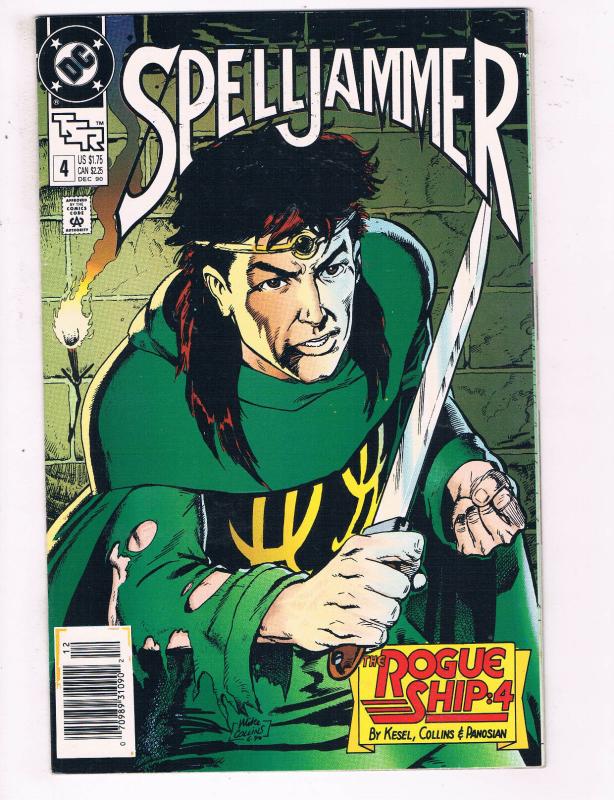 Spelljammer #4 VF TSR DC Comics Comic Book Dec 1990 DE23