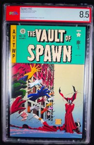 2020 AArvark-Vanaheim Spawn #10 Remastered Extended Variant, PSA Graded 8.5