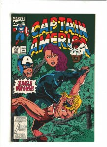 Captain America #415 NM- 9.2 Marvel Comics 1993 Kazar & Black Panther app.